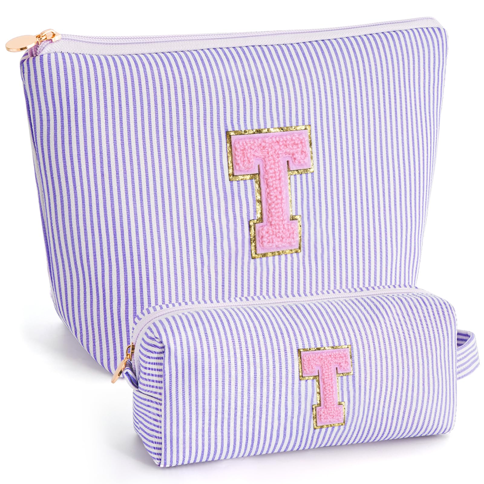 Btffitting Gifts for Teen Girls Women - Birthday Gifts for 10 11 12 13 14 15 16 17 18 Years Old Girl,Makeup Bag Cosmetic Bag,Teacher Gift Trendy Stuff Toiletry Bag - Lavender,T