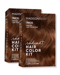 Madison Reed Radiant Hair Color Kit - 7NCG Light Golden Copper (Genova Red), Permanent Hair Dye, Dimensional Gray Hair Blending | PPD-Free & Ammonia-Free, 2 Pack