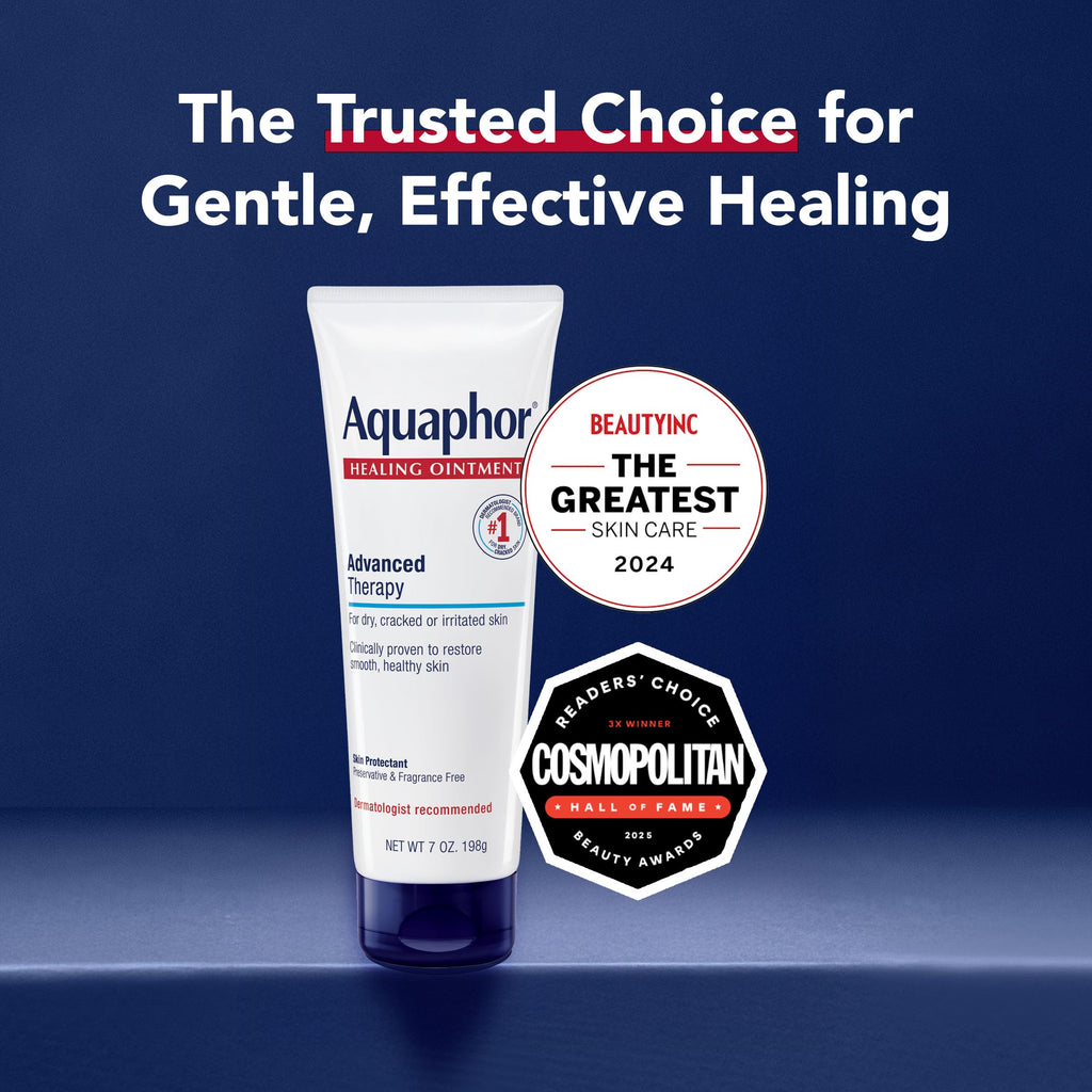 Aquaphor Advanced Therapy Healing Ointment, Skin Protectant, 7 OZ