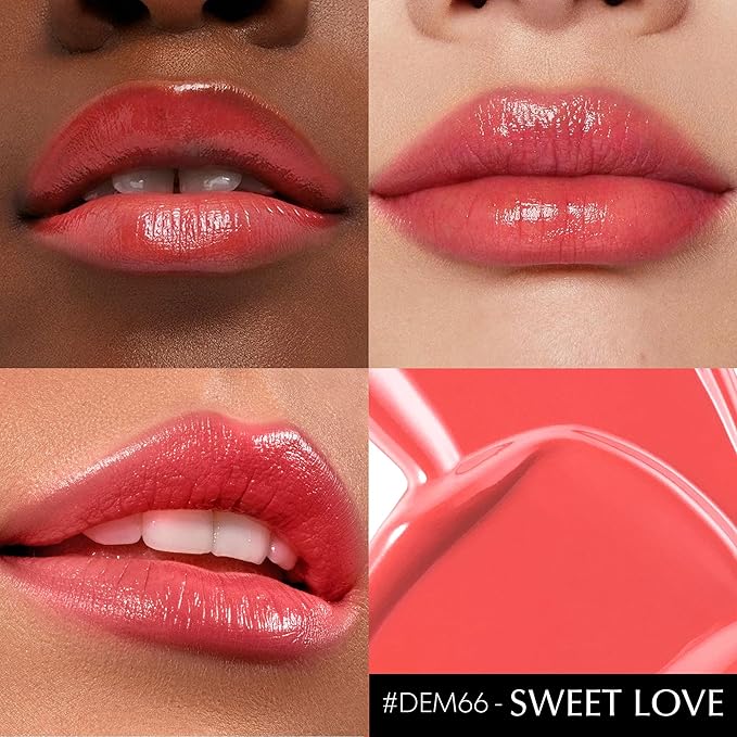 Depuplum Red Pink Lipstick for Women Moisture Lip Gloss Tinted Lip Balm