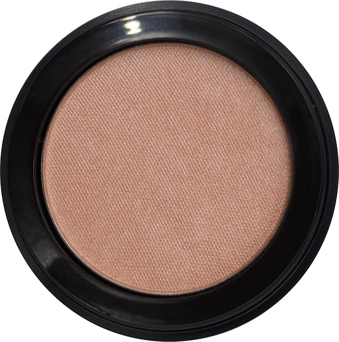 Pure Ziva Apricot Peach Glaze Shimmering Bronze Warm Yellow Gold Pressed Powder Single Eyeshadow; Talc, Paraben & Cruelty Free