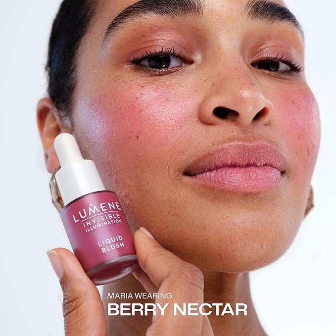 Lumene Invisible Illumination Liquid Blush Dewy Tint - Berry Nectar 15 ml