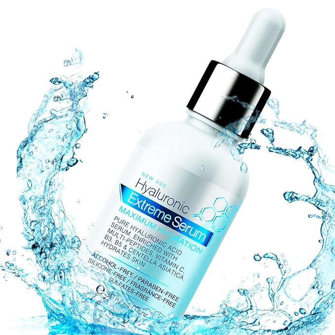 Q|Professional Care Serum for Face | Hyaluronic Acid | Vitamin C | Microneedling | HCA | Multi-Peptides, Vitamins B5, B3, Niacinamide & Centella Asiatica | Alcohol free, Fragrance-Free
