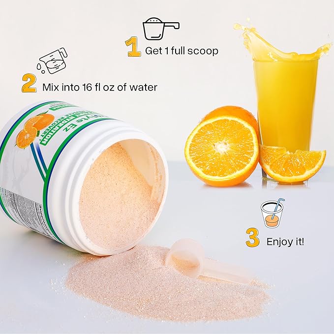Strolyte Ez Keto Electrolytes Powder - Sugar Free Daily Hydration Powder Boost Energy & Muscle Recovery - Refreshing Tangerine Electrolyte Powder with All Essential Electrolytes & Trace Minerals