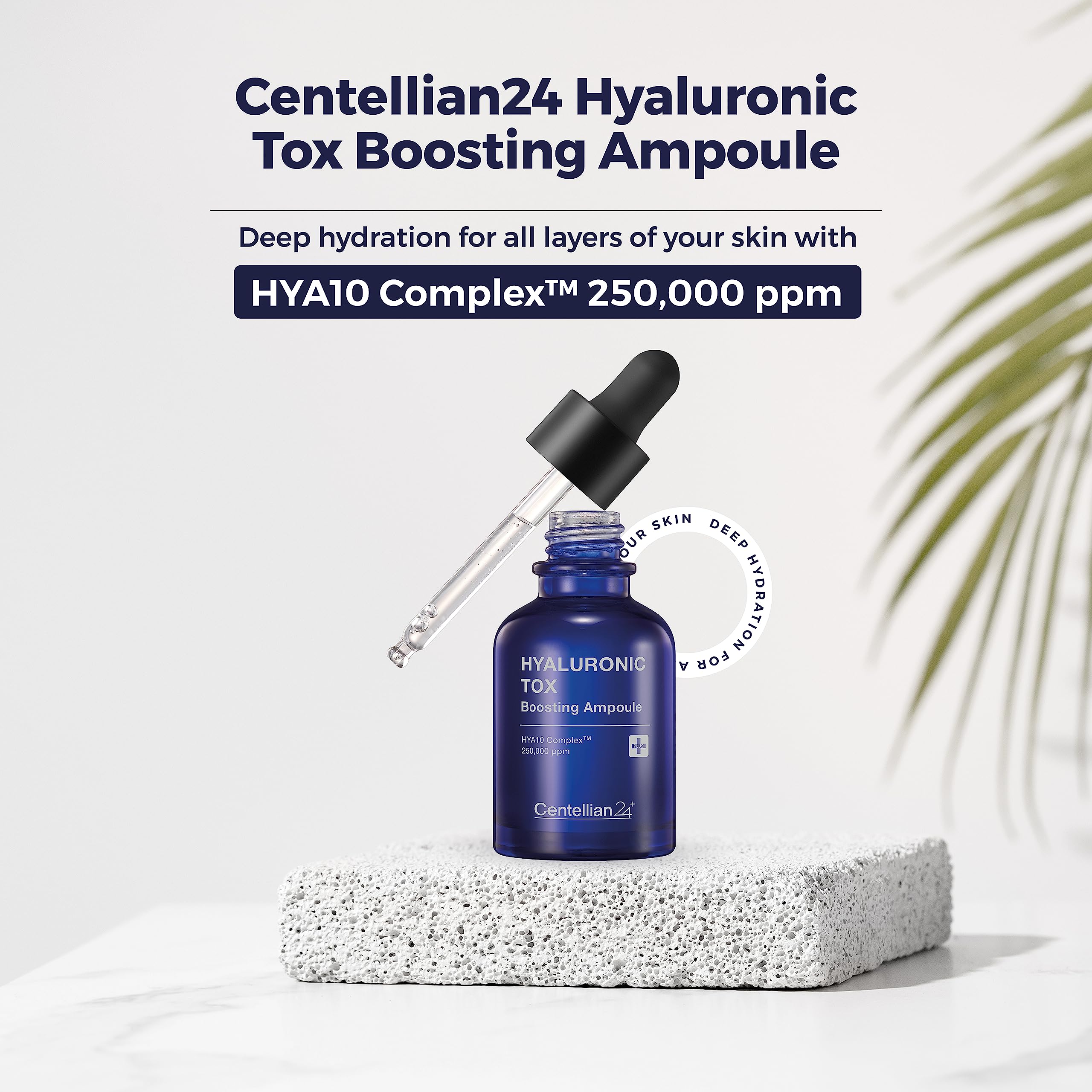 CENTELLIAN 24 Hyaluronic Tox Boosting Ampoule Serum for Deep Hydration