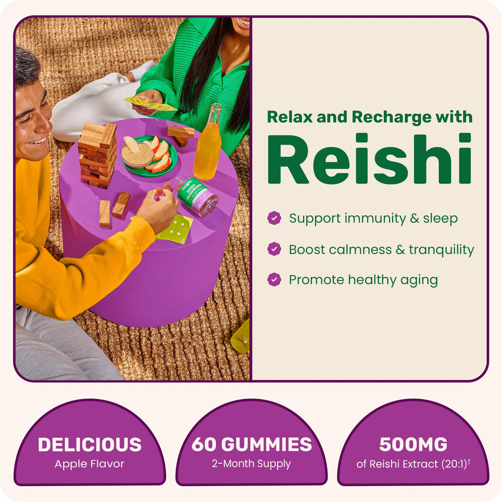 Fungies Reishi Mushroom Extract Gummies | 60 Count