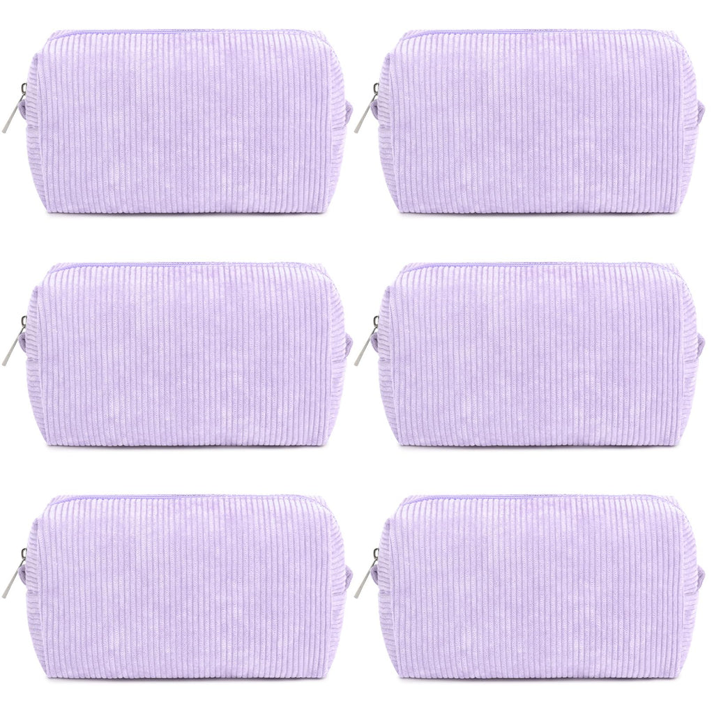 SOIDRAM Makeup Bag Preppy Cosmetic Bag Bulk Makeup Pouch Personalize Travel Toiletry Bag Organizer Cute DIY Makeup Brushes Storage Bag for Women