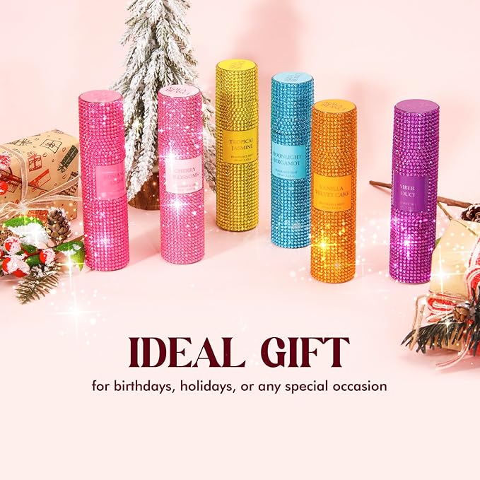 Body Spray for Women, Cherry Blossoms, Bling Fragrance Mist, 3.4 fl oz