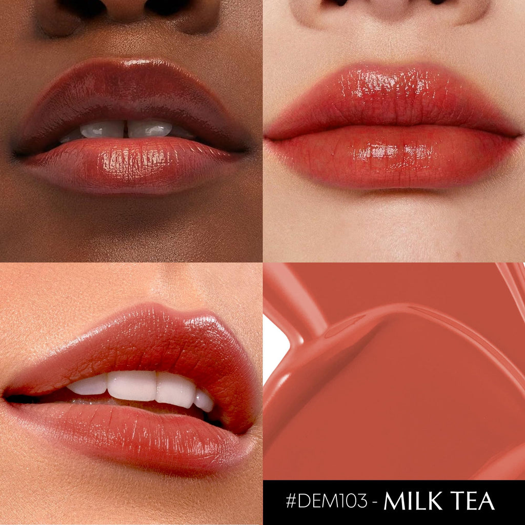 Depuplum Brown Nude Lipstick for Women Tinted Lip Balm for Dry Lips