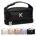 Vogewood College Girls Gifts, Makeup Bag Monogrammed Gifts for Women Mom