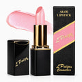L’Paige Shimmery Ice Lipstick | Frosted Pink Shimmer Lip Color | Aloe Vera Moisturizing Formula | Long-Lasting Cool-Toned Iridescent Finish | Shade L44