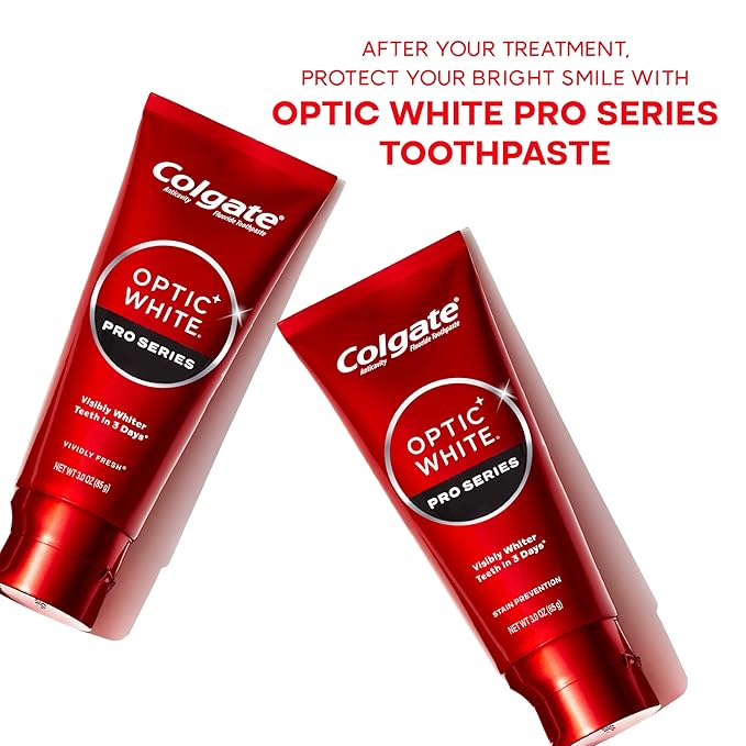 Colgate Optic White Overnight Whitening Kit with Hydrogen Peroxide