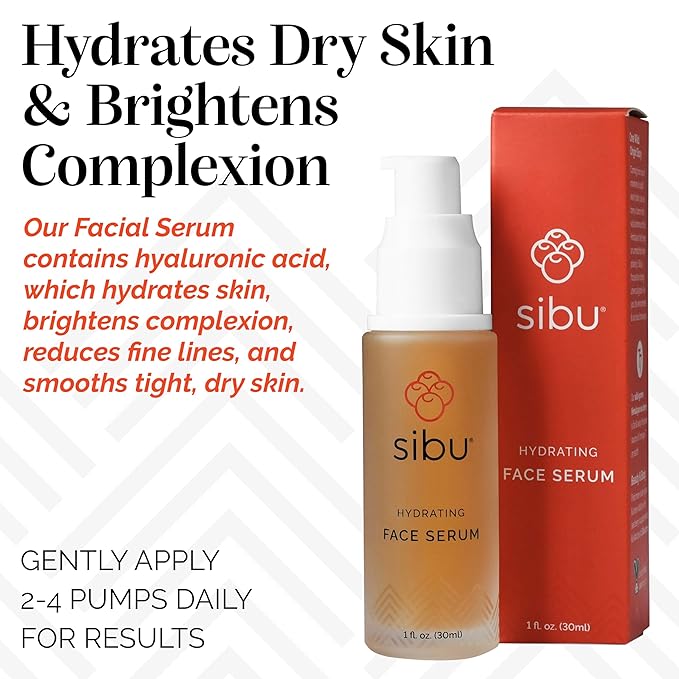 Sibu Sea Buckthorn & Hyaluronic Acid Hydrating Facial Serum (1oz)