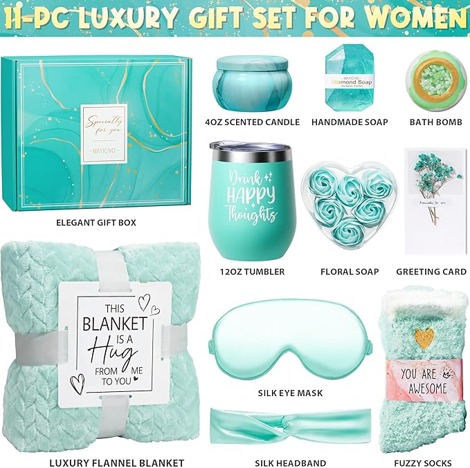 Birthday Gifts for Women Spa Baskets Self Care Package Get Well Soon Gifts