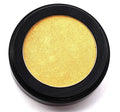 Pure Ziva Shiny Gold Champagne Golden Glow Shimmering Shimmer Pressed Powder Single Vegan Eyeshadow; Talc, Paraben & Cruelty Free