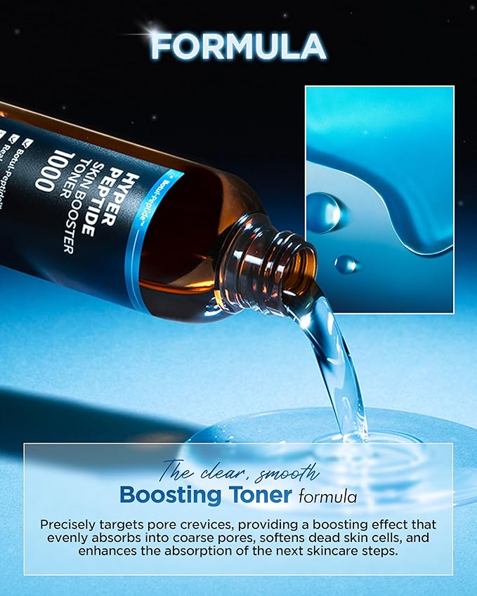 WELLAGE Hyper Peptide Skin Booster Face Toner 6.76 fl.oz., Reduces Wrinkles