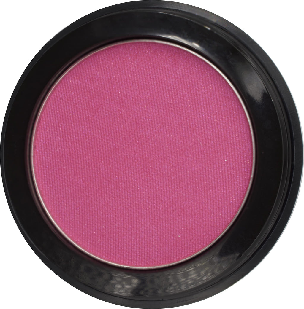 Pure Ziva Raspberry Sorbet Fuchsia Pink Red Shimmering Opaque Pressed Powder Single Vegan Eyeshadow; Talc, Paraben & Cruelty Free