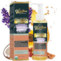 OilnGlow 100% Natural Hydrating Body Oil After Shower, Non-Greasy Moisturizing Body Oils For Women, & Men Dry Skin 5.07 fl oz/150ml- Lavender Scent