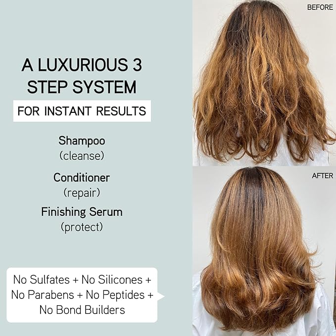 Iles Formula Signature Collection: Shampoo, Conditioner & Finishing Serum