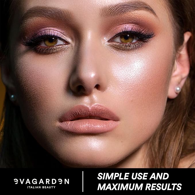 EVAGARDEN The Matte Lipstick - Velvety Texture and Vibrant Ultra-Matte Finish - Pigmented, Soft and Silky Formula and Smooth Application - Offers Bold Saturated Color - 638 Juicy Red - 0.1 oz