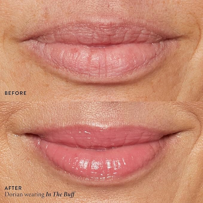 LAURA GELLER NEW YORK Jelly Balm Tinted Lip Balm – Just Peachy – Hydrating Lip Color with Shine Finish – Squalane & Vitamin E – Buildable Sheer to Medium Coverage – Vegan & Cruelty-Free