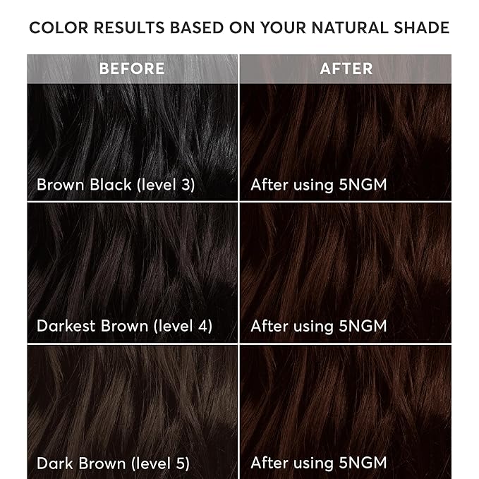 Madison Reed Radiant Hair Color Kit - 5NGM Dark Cinnamon Brown with Gold Mahogany Tones (Catania Brown), Permanent Hair Dye, Dimensional Superior Gray Coverage | PPD-Free & Ammonia-Free, 1 Pack