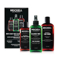 Brickell Men's Daily Face Cleanse Routine for Oily Skin, Alcohol Free Toner, Gel Facial Wash and Moisturizer, With Hyaluronic Acid, Aloe, and Witch Hazel, Unscented