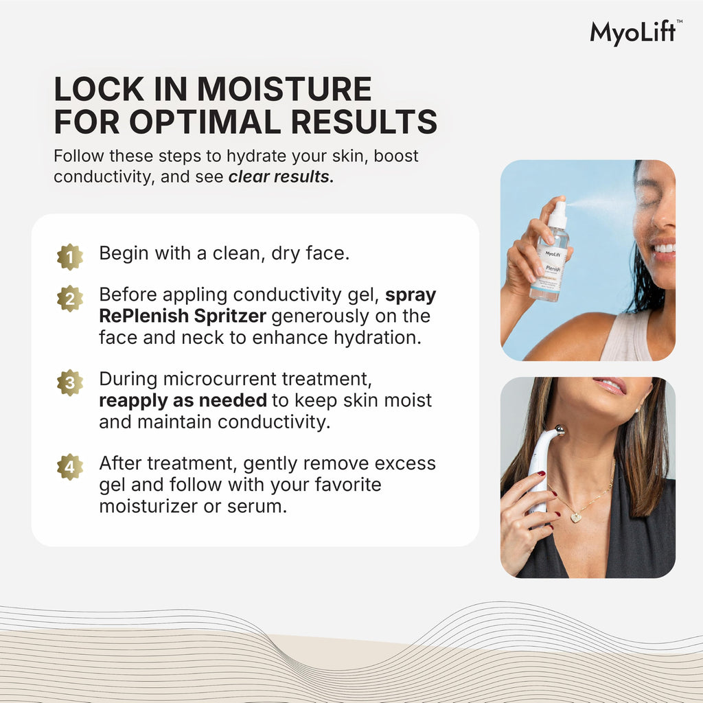 7E Wellness MyoLift RePlenish Spritzer, 8 oz, Facial Mist