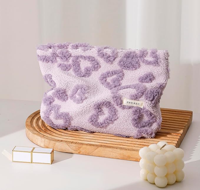 getgto 2 Pcs Makeup Bags, Large Cosmetic Bag Travel Toiletry Bag