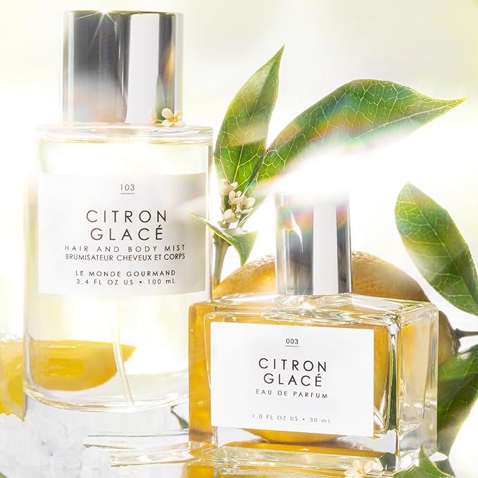 Tru Fragrance Beauty Le Monde Gourmand Citron Glacé Eau de Parfum - 1 fl oz (30 ml) - Lemon, Jasmine, Sugar Perfume Notes
