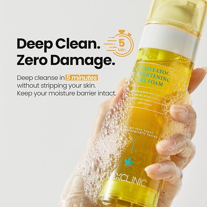 MAXCLINIC K Beauty PuriteaToc Oil To Foam - Makeup Face Wash Cleanser