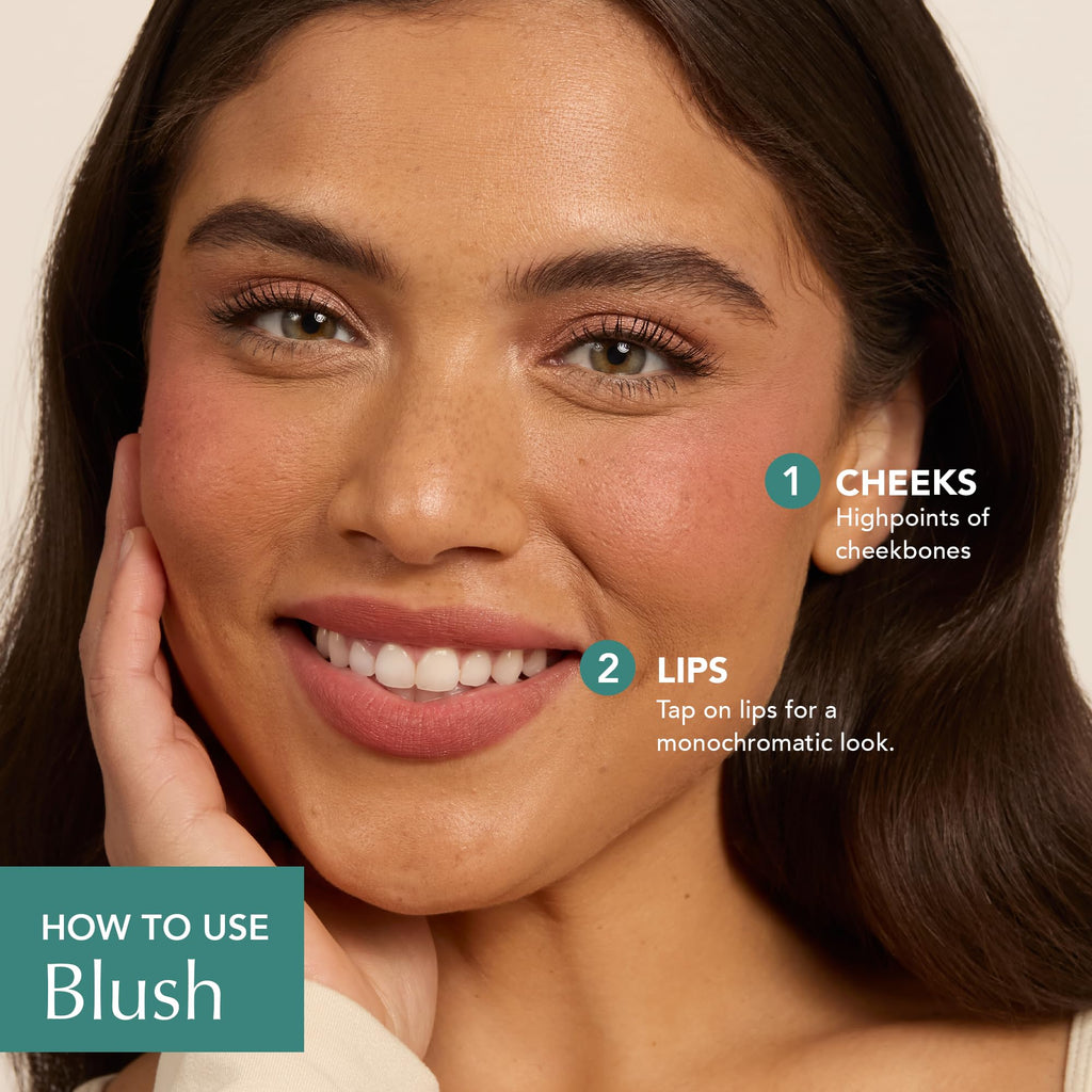 Thrive Causemetics Cream Blush Triple Threat Color Stick, True Red Matte