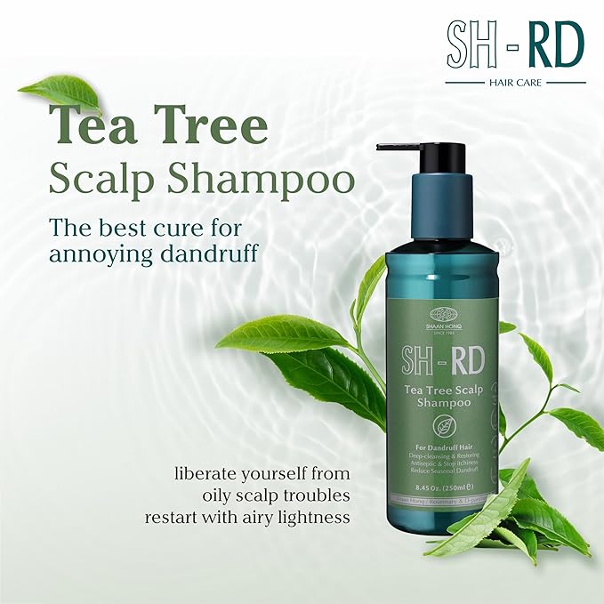 SH-RD 100ml Tea-Tree Shampoo + 100ml Nutra-Therapy Conditioner for Dandruff & Sensitive Scalp