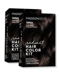 Madison Reed Radiant Hair Color Kit - 3NNA Cool Black-Brown with Ash Undertones (Positano Black), Permanent Hair Dye, Dimensional Gray Hair Blending | PPD-Free & Ammonia-Free, 2 Pack