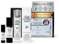 Man Labs Titan Peptide MAX Mens Skin Care Kit, 4pc Anti-Aging Face Care Kit