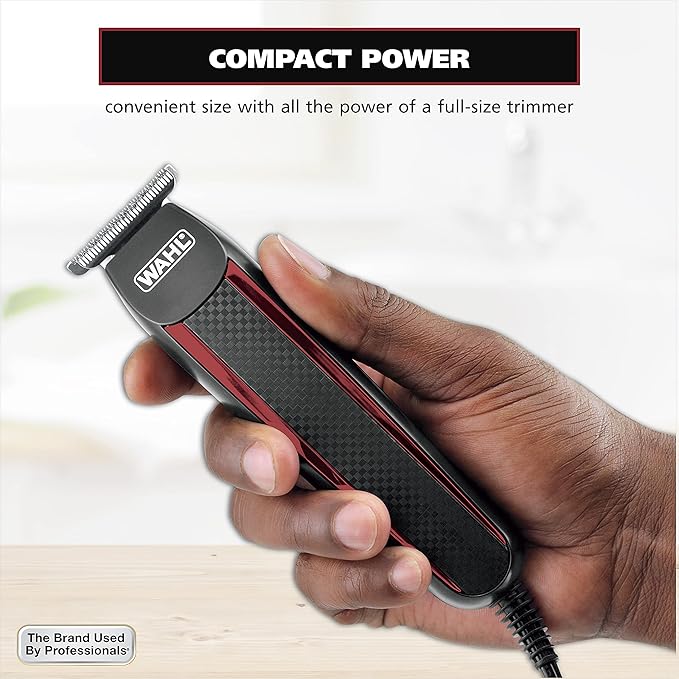 Wahl Edge Pro Bump Free Corded Beard Trimmer & Touch-Up Groomer for Men