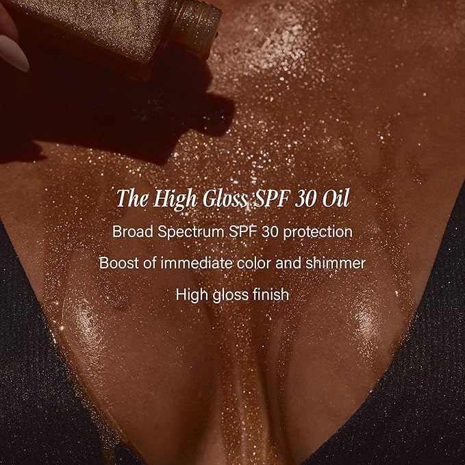 + Lux Unfiltered - N°30 High Gloss Shimmer Body Oil with SPF 30 (150 ml)