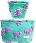 getgto 2 Pcs Makeup Bags, Large Cosmetic Bag Travel Toiletry Bag