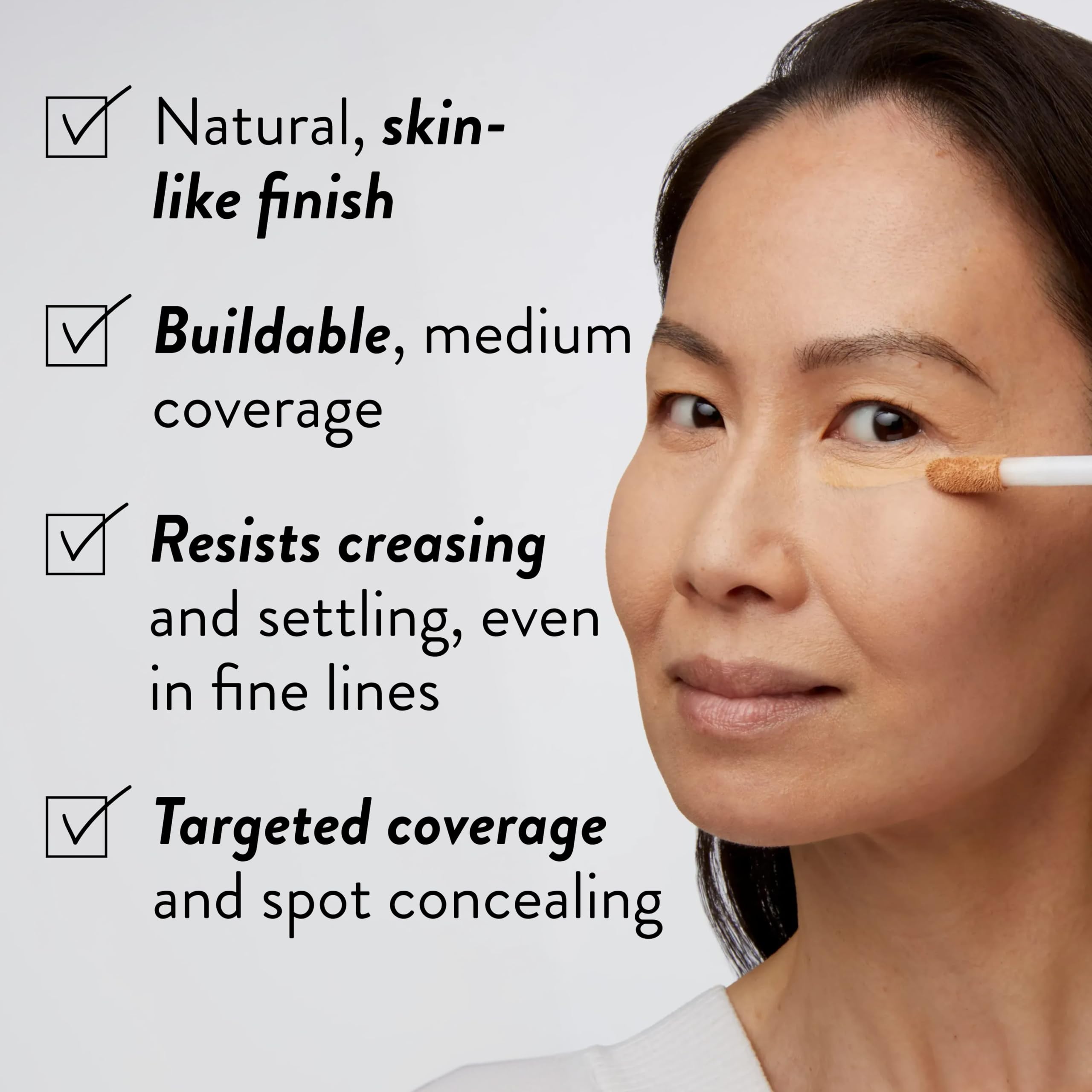 LAURA GELLER NEW YORK Ideal Fix Under Eye Concealer for Mature Skin – 04 Medium - Full Coverage, Anti-Aging, Color Correcting – Covers Dark Circles & Blemishes – Hydrating, Crease-Free, Long-Lasting