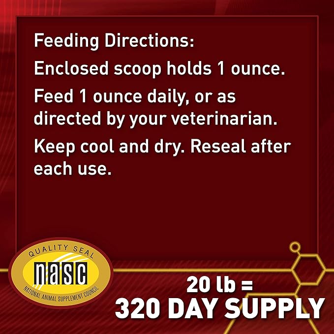 Vita Flex Pro E & Selenium Supplement for Horses, 320-Day Supply