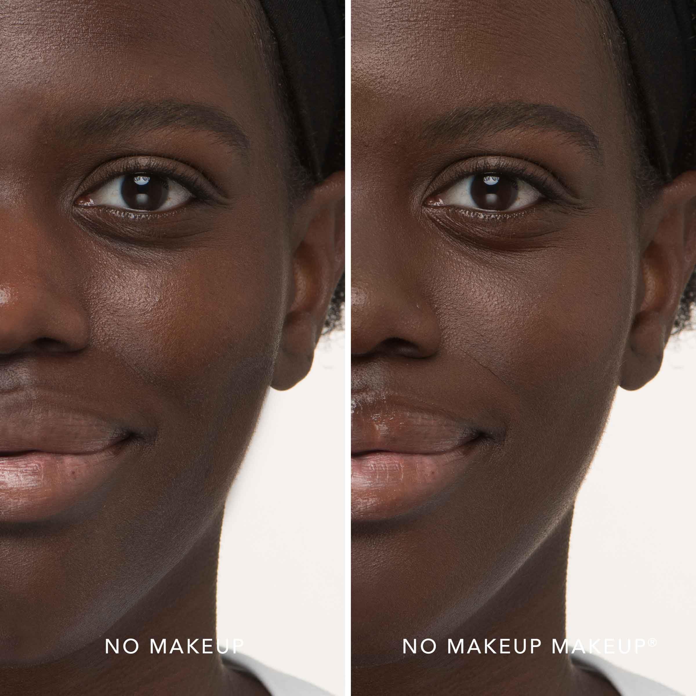 No Makeup Makeup Foundation & Brush Duo, Cream-Balm Formula, Deep