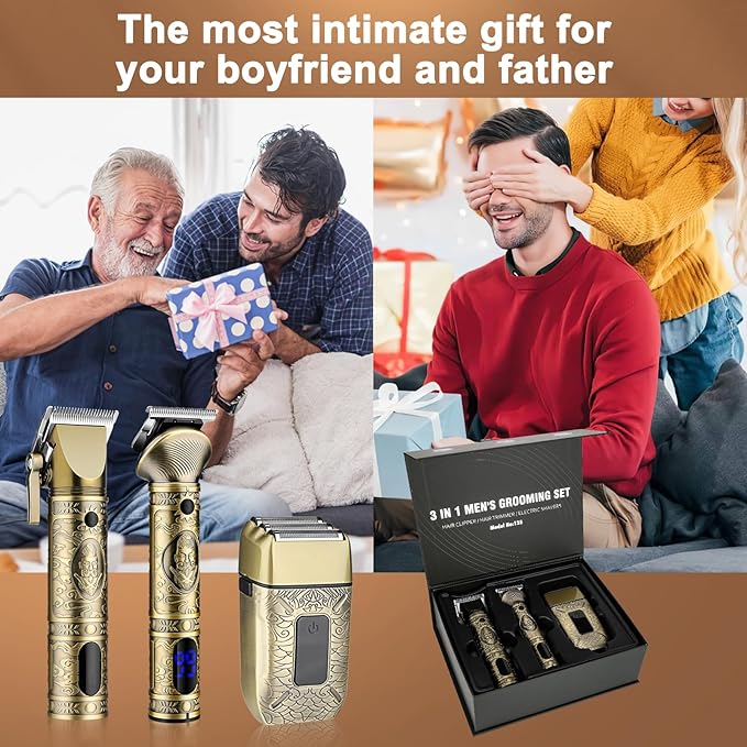 GSKY Professional Hair Clippers, Beard Trimmer for Men