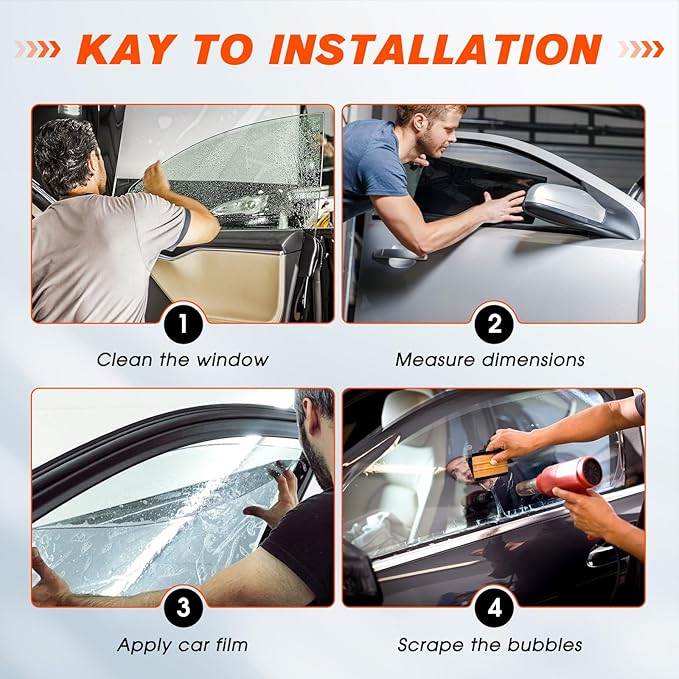 PAMAGOO Window Tint Car 35% VLT, 20" x20' Ceramic Window Roll
