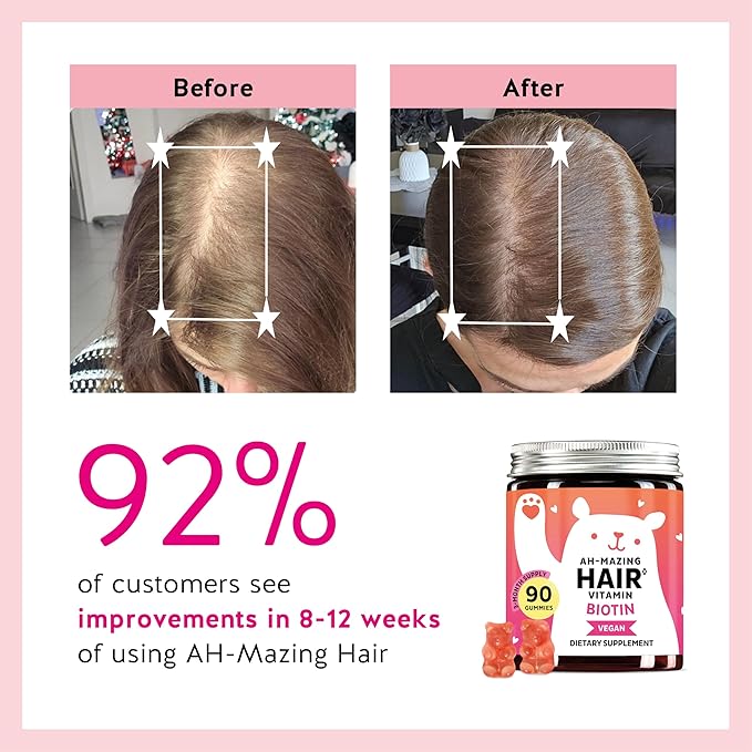 Bears with Benefits Biotin 5,000 mcg Hair Growth Gummies