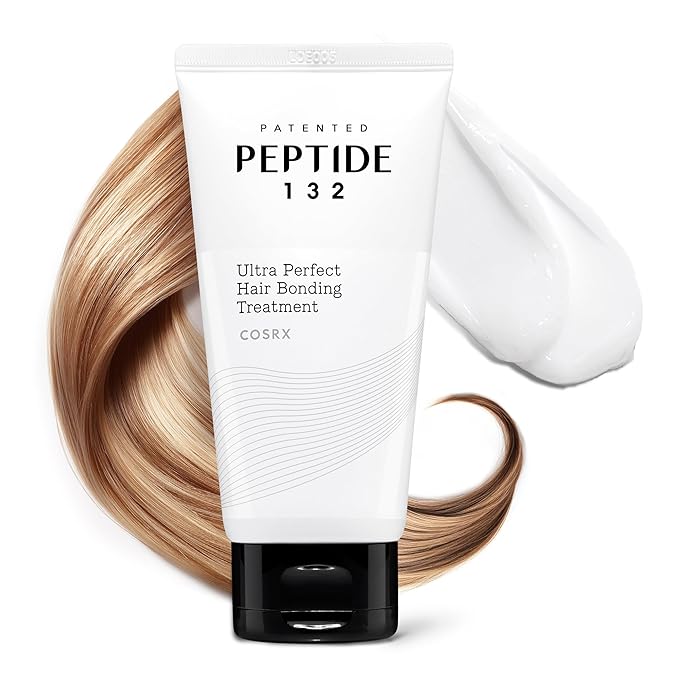 COSRX PEPTIDE 132 Hair Repair Treatment for Dry Damaged Hair, 4.05 fl oz