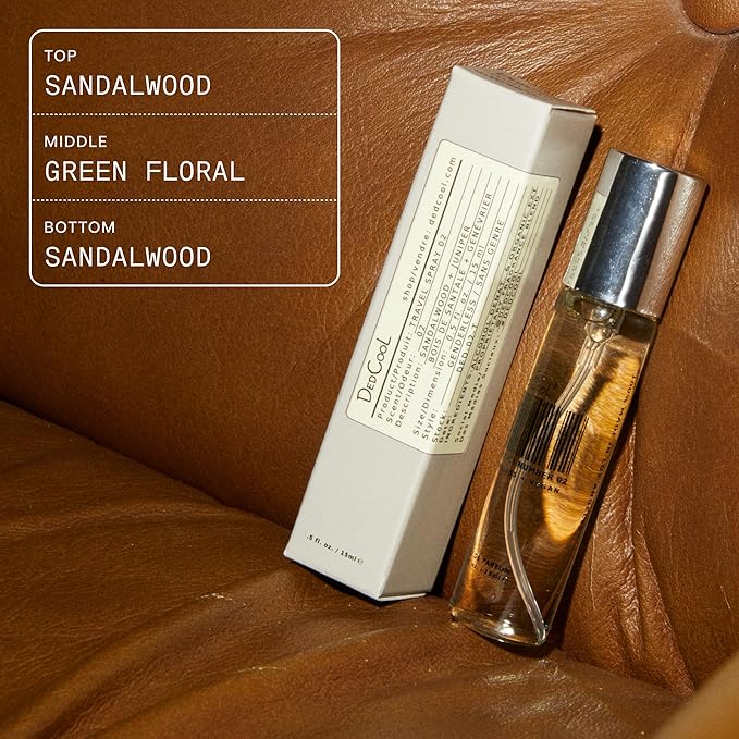 DedCool, Eau de Parfum, Fragrance 02, Travel Size Perfume, 15 mL
