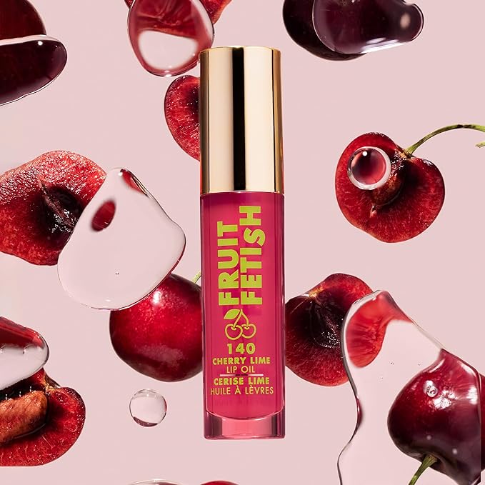 Milani Fruit Fetish Lip Oil, Tinted Hydrating Lip Gloss - Cherry Lime