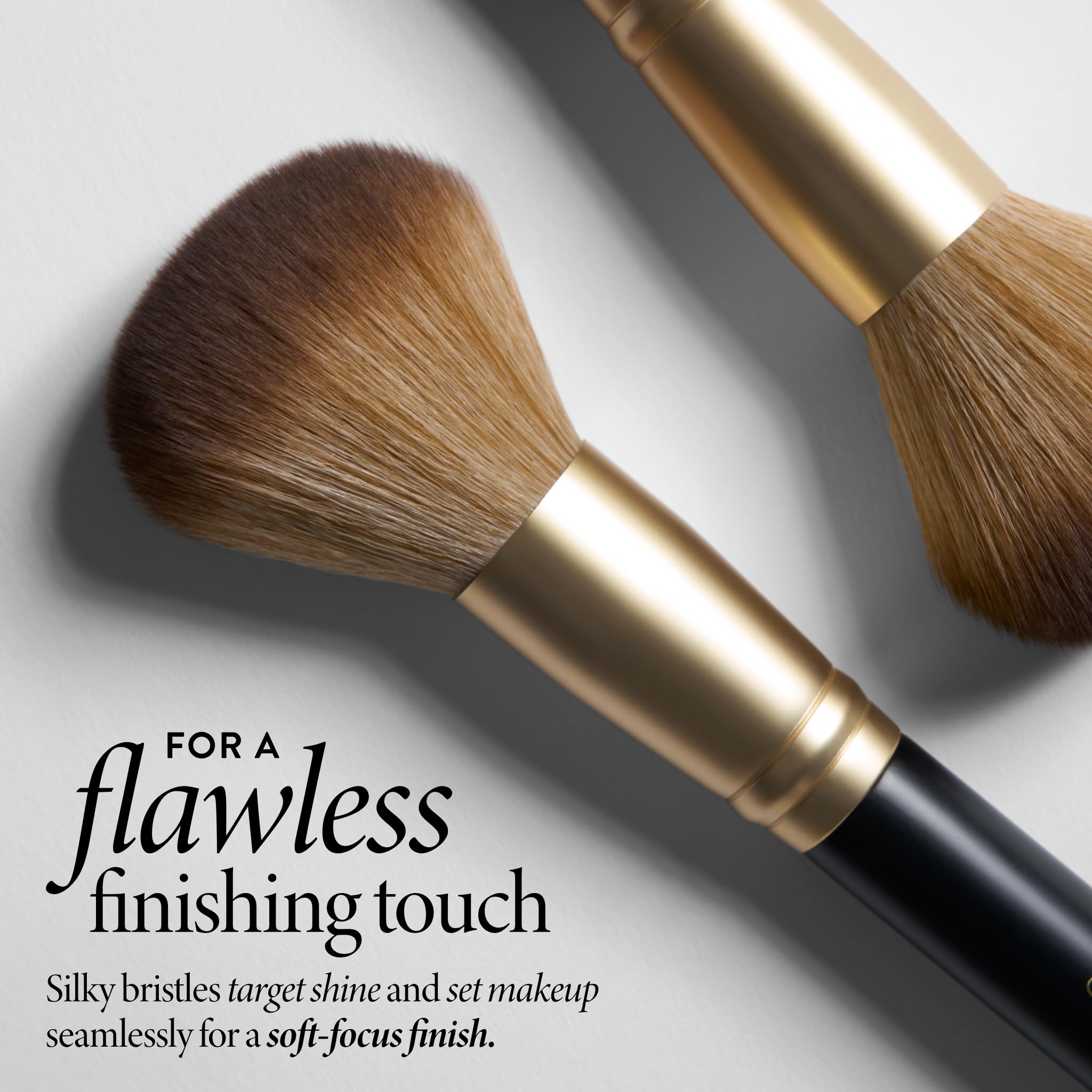LAURA GELLER NEW YORK Cosmetic Professional Makeup Brushes - Cruelty-Free - 11 Setting Powder Brush