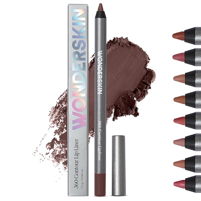 Wonderskin Lipliner Pencil - 360 Contour Lipliner, Longwear, Waterproof