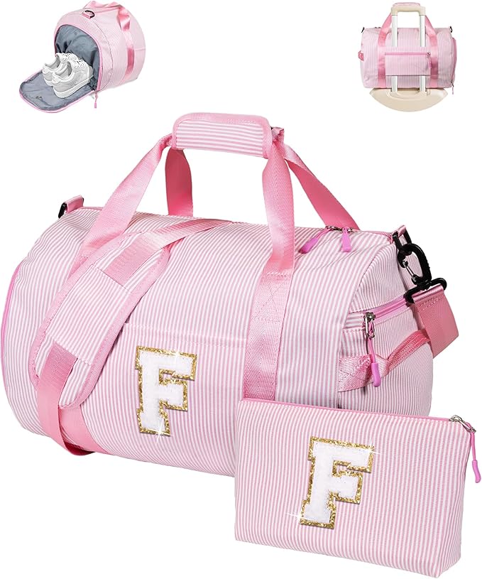 Vogewood Girls Travel Duffle Bag, Teen Girl Gifts Trendy Stuff, Initia Bag